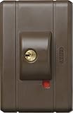 ABUS Fenster-Zusatzsicherung FTS99 AL0125 - Fensterschloss 2 verkrallenden Stahlriegeln, gleichschließend - ABUS-Sicherheitslevel 10 - 31748 - B