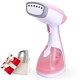 MLMLANT Mobiles 1500W Dampfbürste Dampfglätter Dampf Handdampfbügeleisen Reisebügeleisen Steamy Buegel Hemd Bügelmaschine Kleidung Hand Steamer Clothes Schnelle Dampfgerät Dampfreiniger Fuer R