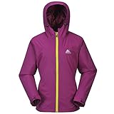 Cox Swain Damen Outdoor Funktions Regenjacke Breaker 8.000mm Wassersäule + 5.000mm atmungsaktiv, Colour: Purple/Yellow Zipper, Size: M