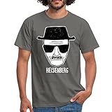 Spreadshirt Breaking Bad Heisenberg Skizze Zeichnung Männer T-Shirt, XL, Grap