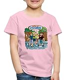 Spreadshirt Die DREI Fragezeichen Kids - Meine Freunde Kinder Premium T-Shirt, 134-140, H