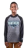 Ultra Game NFL Sweatshirt, feuchtigkeitsableitend, für Teenager, Jungen, JLY7639F, Schwarz, 18-20