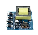 JCMYSH Relaismodul 500W Booster, DC 12V 24V. Zu AC 18V 0-220V-380V Einfacher Wechselrichter Electronic Components Kit. (Size : 500W)
