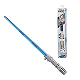 Star Wars Lightsaber Forge Luke Skywalker elektronisches, ausfahrbares blaues Lichtschwert, anpassbares Rollenspielzeug, Kids ab 4 J