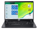 Acer Aspire 3 A315-56-35MW Pc Portatile, Notebook con Processore Intel Core i3-1005G1, Ram 8 GB DDR4, 512 GB PCIe NVMe SSD, Display 15.6' FHD LED LCD, Intel UHD, Windows 10 Home, N