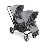ABC Design Geschwisterkinderwagen Zoom – Zwillings- und Geschwisterwagen für Neugeborene & Babys – 2 Kinder - inkl. 2x Buggy Sportsitz – Radfederung & Luftkammerräder – Farbe: