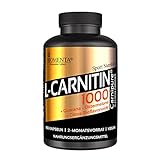BIOMENTA L-Carnitin 1000 – mit 1.000 mg L-Carnitin (Carnipure) + Guarana + Bittermelone + Citrus Bioflavonoide – vegan - 180 L Carnitin Kapseln hochdosiert - 2 Monatsk