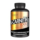 BIOMENTA L-Carnitin 1000 – mit 1.000 mg L-Carnitin (Carnipure) + Guarana + Bittermelone + Citrus Bioflavonoide – vegan - 180 L Carnitin Kapseln hochdosiert - 2 Monatsk