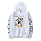 Huacaiyu The Promised Neverland Hoodie Unisex Anime Cosplay Sweatshirt Kapuzenpullove für Damen Herren XXS-4XL