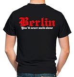 Berlin Kranz T-Shirt | Liga | Trikot | Fanshirt | Bundes | M2-rot (XL)