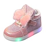 LED Kinderschuhe Mädchen Leuchtende Schuhe Jungen Sportschuhe Baby Kinder Schuhe Mit Klettverschluss Turnschuhe Flache Rutschfest Sneaker Outdoor Turnschläpp