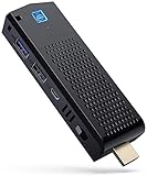 SNUNMU Mini PC Stick Lüfterloser, Intel Atom x5 z8350 8GB DDR3 RAM 128GB eMMc Windows 10 Pro HDMI Computer Stick Dual WiFi 2.4/5G/Bluetooth 4.2/4K HD/USB 3.0 Mini Desktop PC Stick für Travel O