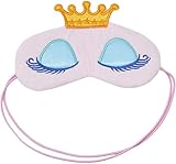 Crown Augenmaske Warm Prinzessin Süßigkeit-Farben-Krone Dornröschen Lange Wimpern Super Nette Karikatur-Shading-Augen-Schab