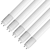 5-er Pack - V-TAC - 120cm - 18W - LED Röhren - Tageslicht (4000K) - 1600 Lm - Entspricht 36W - Abstrahlwinkel 160°