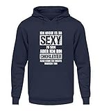 shirt-o-magic Chor: Sexy Chorleiter - Unisex Kapuzenpullover Hoodie -S-Oxford Navy