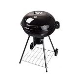 SN Outdoor Holzkohlegrill, Tragbarer Grill Rundgrill Dreibein Glutwanne Für Garten Camping Party Grillfläche (Size : B)