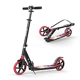 besrey Scooter Kickscooter Tretroller Klappbar Höhenverstellbar Roller für Erwachsene Kinder Teenager ab 8 Jahren City Roller mit 200MM Big W