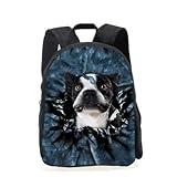 ZHANGWENJIE Kawaii Kinder Schultaschen Mini Netter Hund Katze Gedruckt Kleine Mädchen Schultasche Kinder Tier Buch Taschen Casual Kinder Kindergarten Tasche 31*24,5*10cm 3