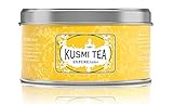 Kusmi Tea - Expure Addict - Grüner Tee mit Mate, Rooibos und Kräutern, aromatisiert - Grapefruit - Metalldose 125g