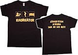 Knorkator T-Shirt Zähne putzen, Pullern und ab ins Bett (L)