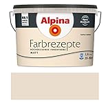 Alpina Farbrezepte Innenfarbe Wandfarbe matt, 2,5 L Sanftes Cashmere, C