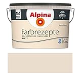 Alpina Farbrezepte Innenfarbe Wandfarbe matt, 2,5 L Sanftes Cashmere, C