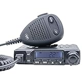 CB Radio PNI Escort HP 6500, Multistandard, 4 W, AM-FM, 12 V, ASQ, HF-Verstärkung, Zigarettenanzündersteck