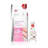 Eveline Cosmetics Nageltherapie-Conditioner Nagelwachstum Beschleuniger und Nagelhärter fur Brüchige Nagel | 12 ml | Nagelpflege und Behandlung | Sofortiger Effekt | Einfache Anwendung