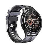 LBS Mann intelligente Uhr. IP67. wasserdichte Smartwatch-Körpertemperatur-Monitor Blutdrucküberwachung 2021 Smart Watch (Color : A)(A)