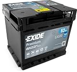 Exide EA530 Premium Carbon Boost Autobatterie 12V 53Ah 540