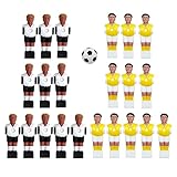 Harilla Mini Resin Tischfußball Tischkicker Familienspaß Spiel Indoor Und Outdoor Fußball 22 Teiliges Fußballspielermodell - Stil 2