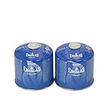 2x 500g Butan Schraubkartusche, Ventilkartusche, EN 417 Camping, Ventilschraubkartusche, EN521, Kartusche mit Gewinde, Butankartusche, Butang