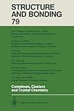 Complexes, Clusters and Crystal Chemistry (Structure and Bonding (79), Band 79)