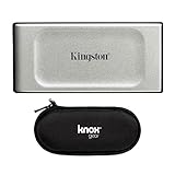 Kingston XS2000 1 TB Hochleistungs-SSD mit Knox Gear Hard Travel Case Bundle (2 Stück)