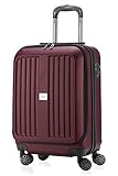 HAUPTSTADTKOFFER - X-Berg - Handgepäck Koffer Trolley Hartschalenkoffer, TSA, 55 cm, 42 Liter, Burg