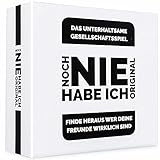 GOODS+GADGETS Noch Nie Habe Ich Kartenspiel - Never Ever Have I deutsche Version Gesellschaftsspiel; 2-12 Spieler; XXL Fassung mit 300 Frag