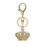 Meigold Diamond Schlüsselanhänger Krone Schlüsselanhänger Taschen Anhänger Auto Zusatz Anhänger 1 * Key