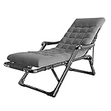 Zero Gravity Lounge Chair, Verstellbarer Liegestuhl Lounge Chair Mit Kissen Klappbares Campingbett Atmungsaktive Klappliege für Deck Terrasse S