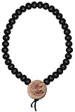 WOOD FELLAS Unisex Deluxe Holz Perlenarmband Black 6