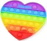 Push Pop Anti-Stress Spielzeug, Fidget Toy für Kinder und Erwachsene, Dino Einhorn Gadget Bubble Sensory Toy, H