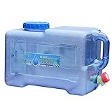 Arro Wasserbehälter, 5,5 l, für den Schreibtisch, Kunststoff, für Kühlschrank, Getränke, Flüssigkeiten, Getränke, nachfüllbar, Regal, ideal für Büro, Camping, Saft, Getränke, Cock