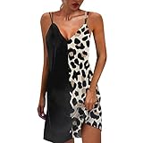 Partykleid Frauen Casual Lange Partykleider Sommerkleid Damen Lang Boho Cocktailkleid Ärmellos Kleid Mit Schulterfreien Mischfarbe Drucken Tank Kleid Schultern Kleider Strandkleider Für D