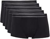 Amazon-Marke: find. Herren Boxershorts im 5er-Pack, Schwarz (Black X5), L, Label: L