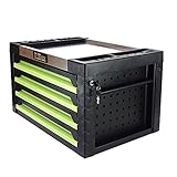 Trutzholm® Werkzeugkiste Werkstattwagen Aufsatz Box Koffer Werkzeugkasten 4 Schub