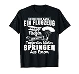 T-Shirt Fallschirm Fallschirmspringen Sprung Skydive Sp