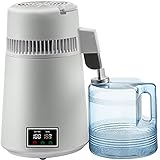 Wasserdestillierapparat,4L Reinwasserflasche Filterdestillierapparat Purifier Edelstahl,Destilliertes Wasser, Das Maschine Herstellt,Für Heimbü