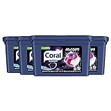 Coral Allin1 Waschmittel Caps Black Velvet Colorwaschmittel für dunkle Wäsche mit langanhaltendem Duft 16 WL 1 Stück