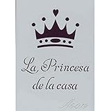 Dayka Trade Schablone Stencil, Motiv Die Prinzessin des Hauses mit einem Krone, mehrfarbig, Taglia U