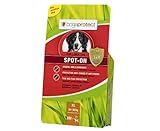 bogaprotect UBO0350 Spot-ON für Hunde - Zeckenmittel - Flohschutz - Zeckenschutz - bis zu 12 Wochen vorbeugender Schutz gegen Zecken & Flöhe - Wirkstoff auf pflanzlicher B