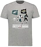 NFL Philadephia Eagles vs Jacksonville Jaguars London Games 2018 Head To Head T-Shirt XS g